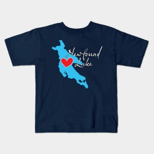 Love Newfound Lake Kids T-Shirt